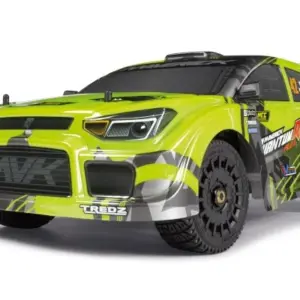 Maverick RC QuantumRX Rally Car Body - Fluoro Green