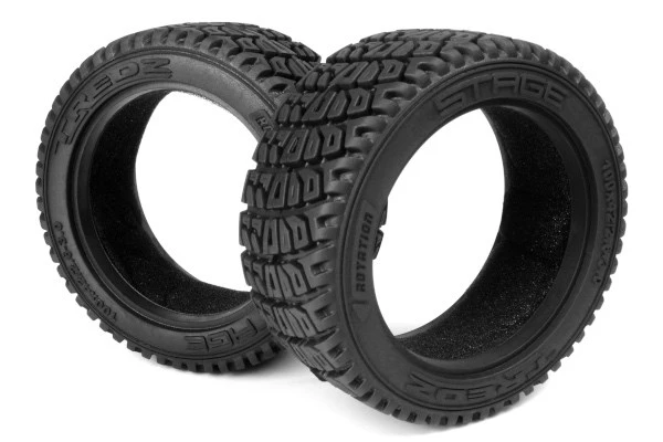 Maverick RC Tredz Stage Belted Tire (100x42mm/2.6-3.0in/2pcs)