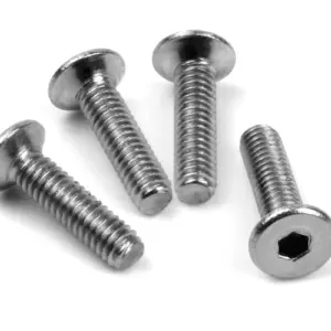 Maverick RC Flat Head Screw M2.6x10mm (4pcs)