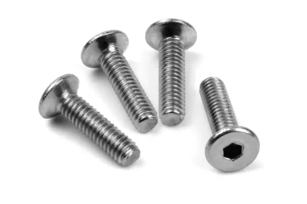 Maverick RC Flat Head Screw M2.6x10mm (4pcs)