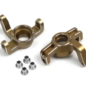 Maverick RC Aluminium Steering Spindle Set (Gold/Left/Right)