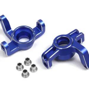 Maverick RC Aluminium Steering Spindle Set (Blue/Left/Right)
