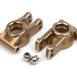 Maverick RC Aluminium Rear Hub Set (Gold/2pcs)