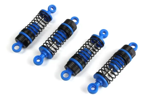 Maverick RC Shock Absorber Set (Blue/4pcs)