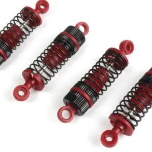 Maverick RC Shock Absorber Set (Red/4pcs)