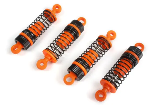 Maverick RC Shock Absorber Set (Orange/4pcs)