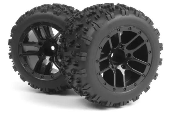 Maverick RC Assembled Wheel & Tyre (2pcs)