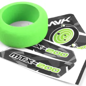 Maverick RC Transmitter Wheel Foam & Decals (Green)