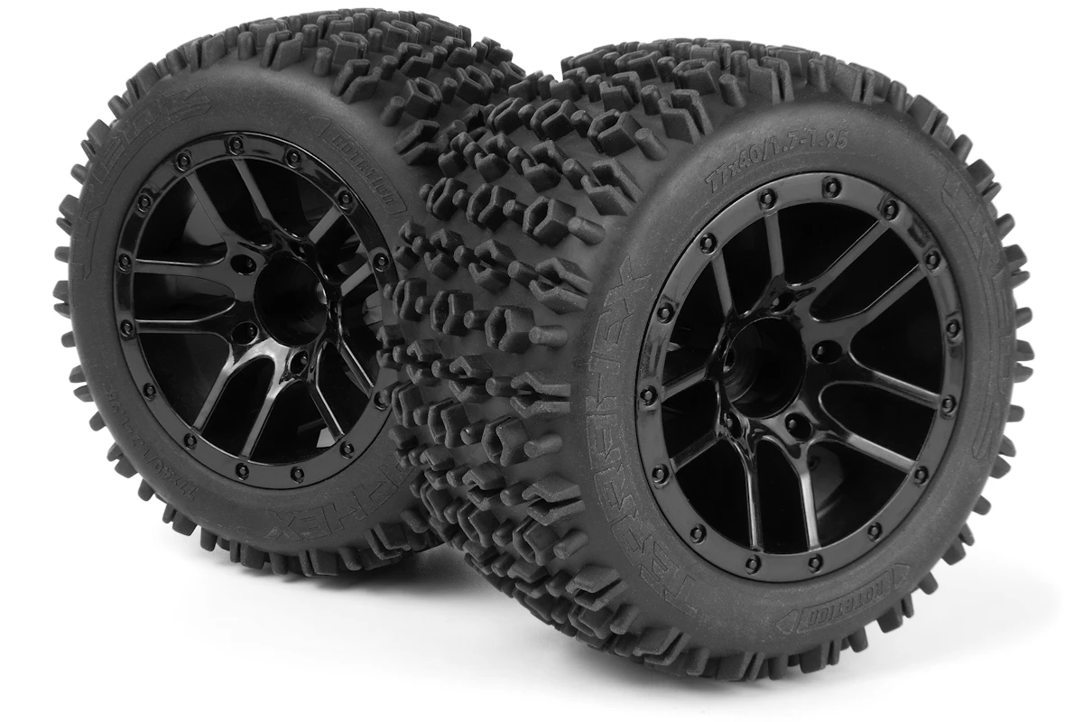 Maverick RC Tredz TerraHex Wheel & Tire Set (77x40/2pcs)