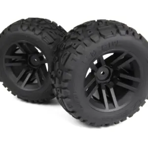 Maverick RC Mounted MixBlok Tire on XT Wheel (Black/2pcs)