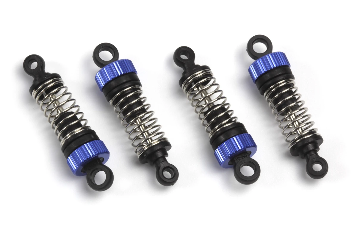 Maverick RC Shock Absorber Set (Blue/4pcs)