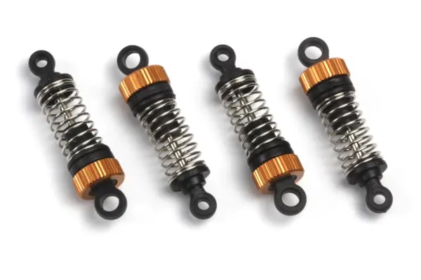 Maverick RC Shock Absorber Set (Orange/4pcs)