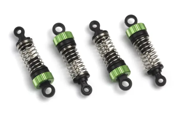 Maverick RC Shock Absorber Set (Green/4pcs)