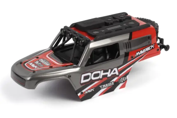 Maverick RC Assembled Bodyshell (Red)