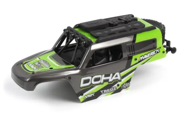 Maverick RC Assembled Bodyshell (Green)