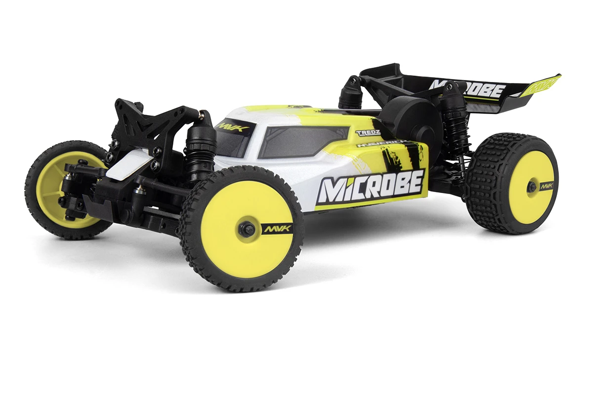 Maverick RC Microbe 1/24th Buggy - Yellow – view 3