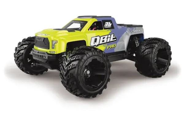 Maverick RC Qbit MT Pro 1/16th Monster Truck - Fluoro Green