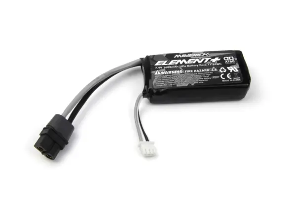 Maverick RC Element 7.4V 1600mAh LiPo Battery Pack (XT-60)