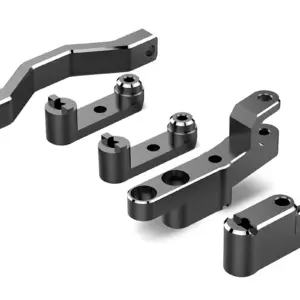 Maverick RC Metal Steering Assembly (Grey)