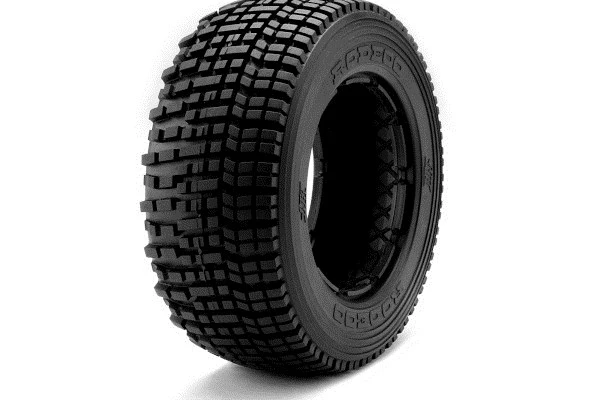 HPI Racing Rodeo Tire (White/Baja 5t/Front/2pcs)