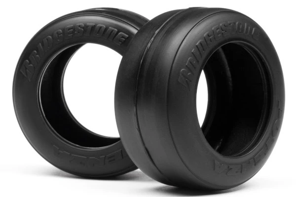 HPI Racing Bridgestone High Grip FT01 Slick Tyre M (Front)