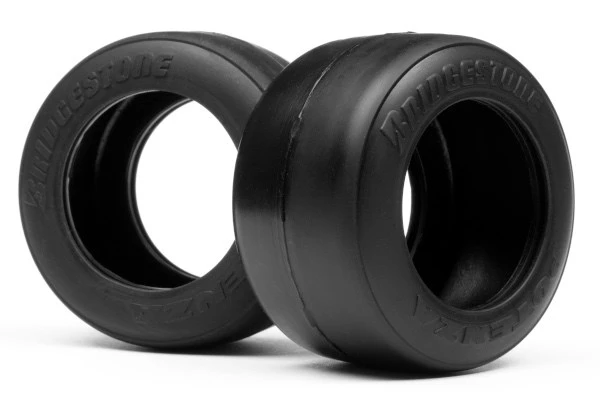 HPI Racing Bridgestone High Grip FT01 Slick Tyre M (Rear)
