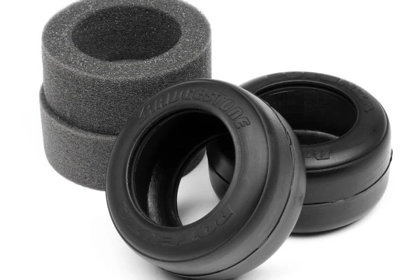 HPI Racing Bridgestone High Grip FT01 Slick Tyre S (Front)