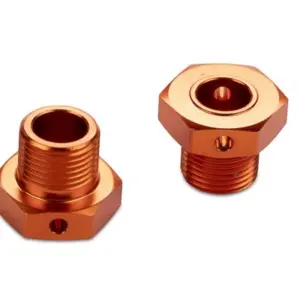 HPI Racing 17mm Hex Hub Adaptor (Orange/2pcs)