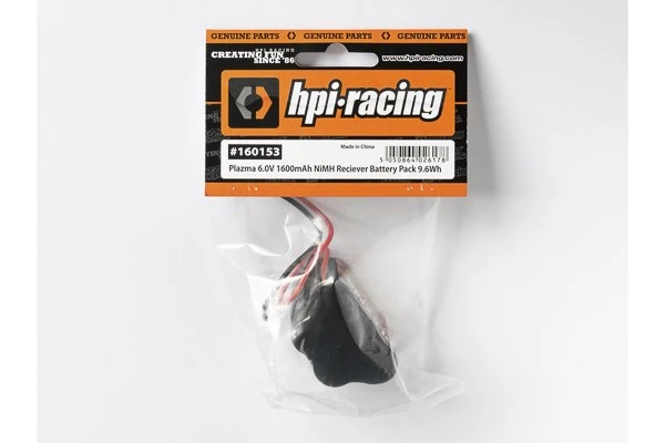 HPI Racing Plazma 6.0V 1600mAh NiMH Receiver Battery Pack
