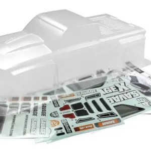 HPI Racing GT-6 Sportcab Clear Truck Body (Savage)
