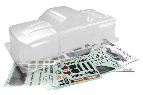 HPI Racing GT-6 Sportcab Clear Truck Body (Savage)