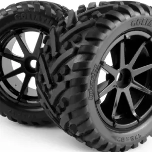 HPI Racing Mounted Goliath Tire on 3256 Blast Black Wheel
