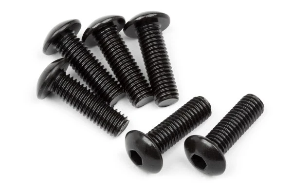 HPI Racing Button Head Screw M5x16mm (Hex Socket / 6pcs)