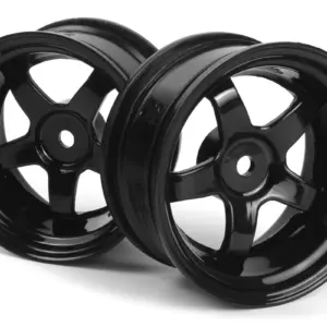 HPI Racing Work Meister S1 Wheel Black 26mm (6mm OS/2pcs)