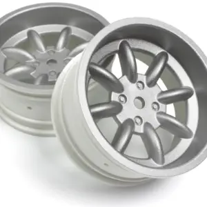 HPI Racing FS-15 Sport 8 Spoke Wheel Silver 26mm (OS 6mm/Pr)