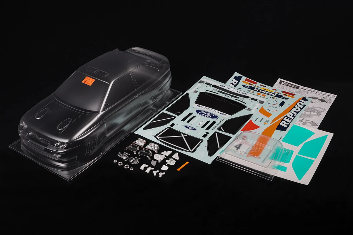 HPI Racing Ford Escort RS Cosworth Clear Body (300mm)
