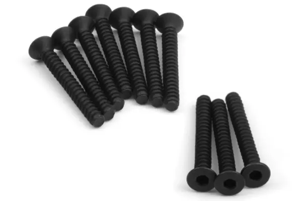 HPI Racing TP. FLAT HEAD SCREW M3x25mm (HEX SOCKET/10pcs)