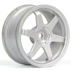 HPI Racing TE37 Wheel 26mm Matte Chrome (0mm Offset) – view 3