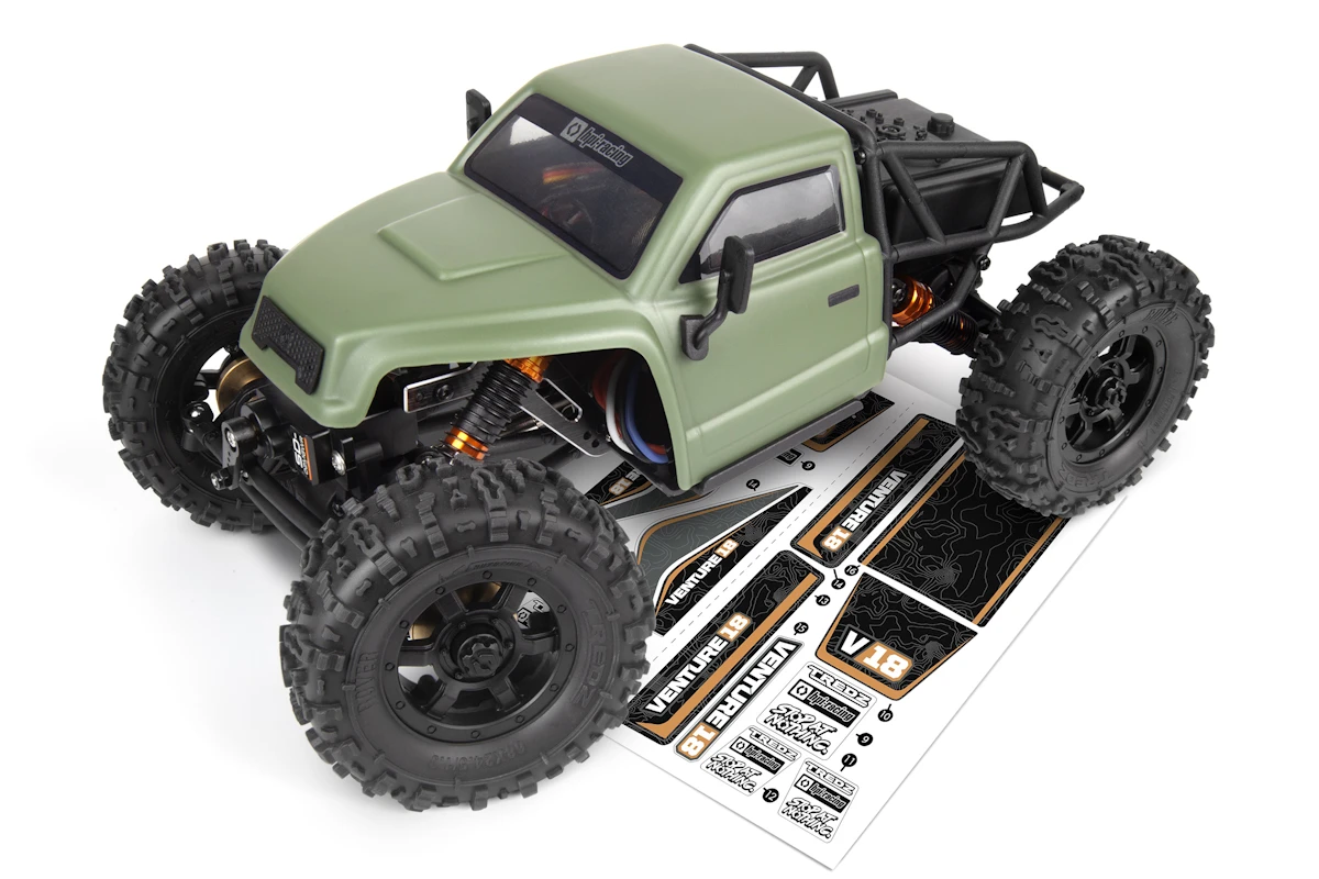 HPI Racing Venture18 CC Flux Competition Crawler - Green – view 2