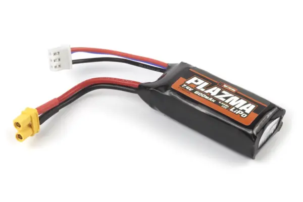 HPI Racing Plazma 7.4V 600mAh 10C LiPo Battery Pack