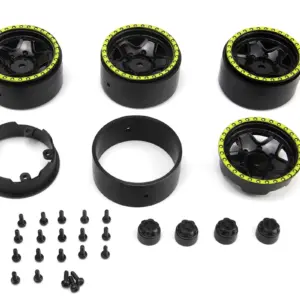 HPI Racing CL-5 Beadlock Wheel 1.2in (Green/4pcs)