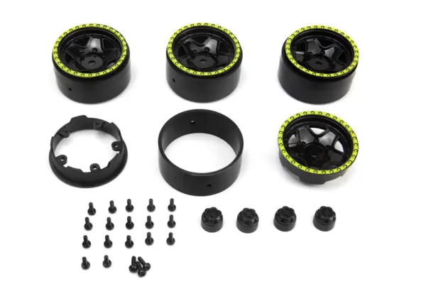 HPI Racing CL-5 Beadlock Wheel 1.2in (Green/4pcs)