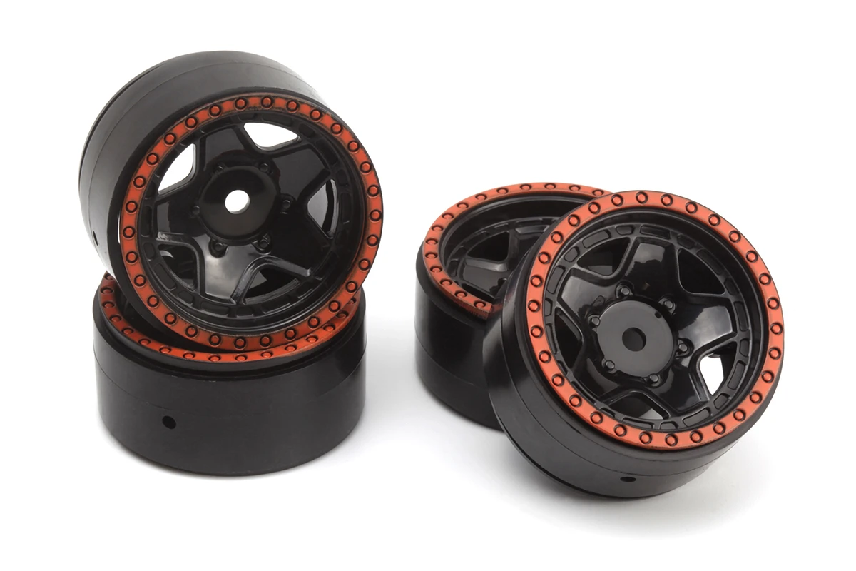 HPI Racing CL-5 Beadlock Wheel 1.2in (Red/4pcs)