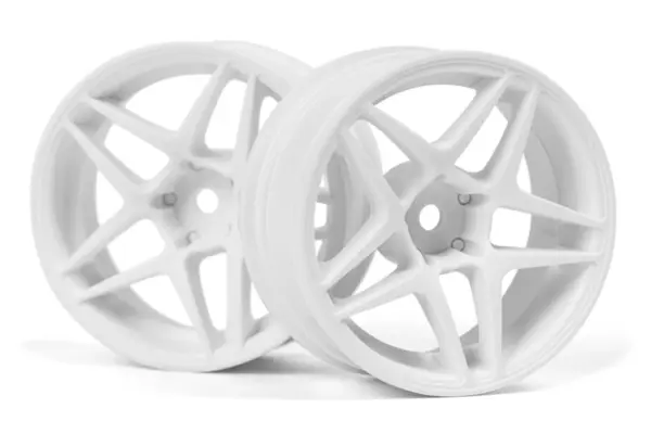 HPI Racing Kansei Astro Wheels White 6mm Offset 26mm (Pr)