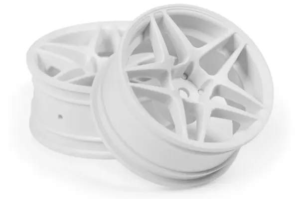 HPI Racing Kansei Astro Wheels White 6mm Offset 26mm (Pr)