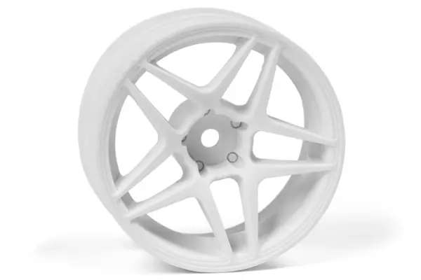 HPI Racing Kansei Astro Wheels White 6mm Offset 26mm (Pr)