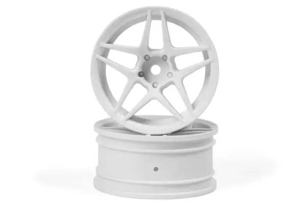 HPI Racing Kansei Astro Wheels White 6mm Offset 26mm (Pr)