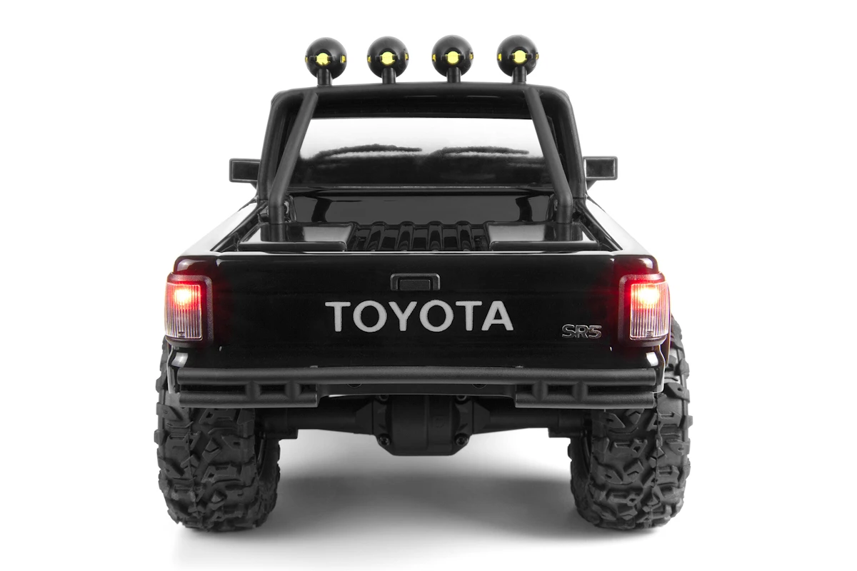 HPI Racing Venture18 Flux 1985 Toyota Hilux SR5 - Black (T) – RC Crawler – view 2