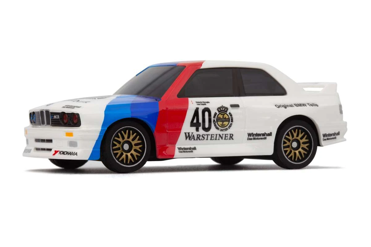 HPI Racing Nano-TTR 1987 BMW M3 E30 Warsteiner – RC Drift Car – view 3