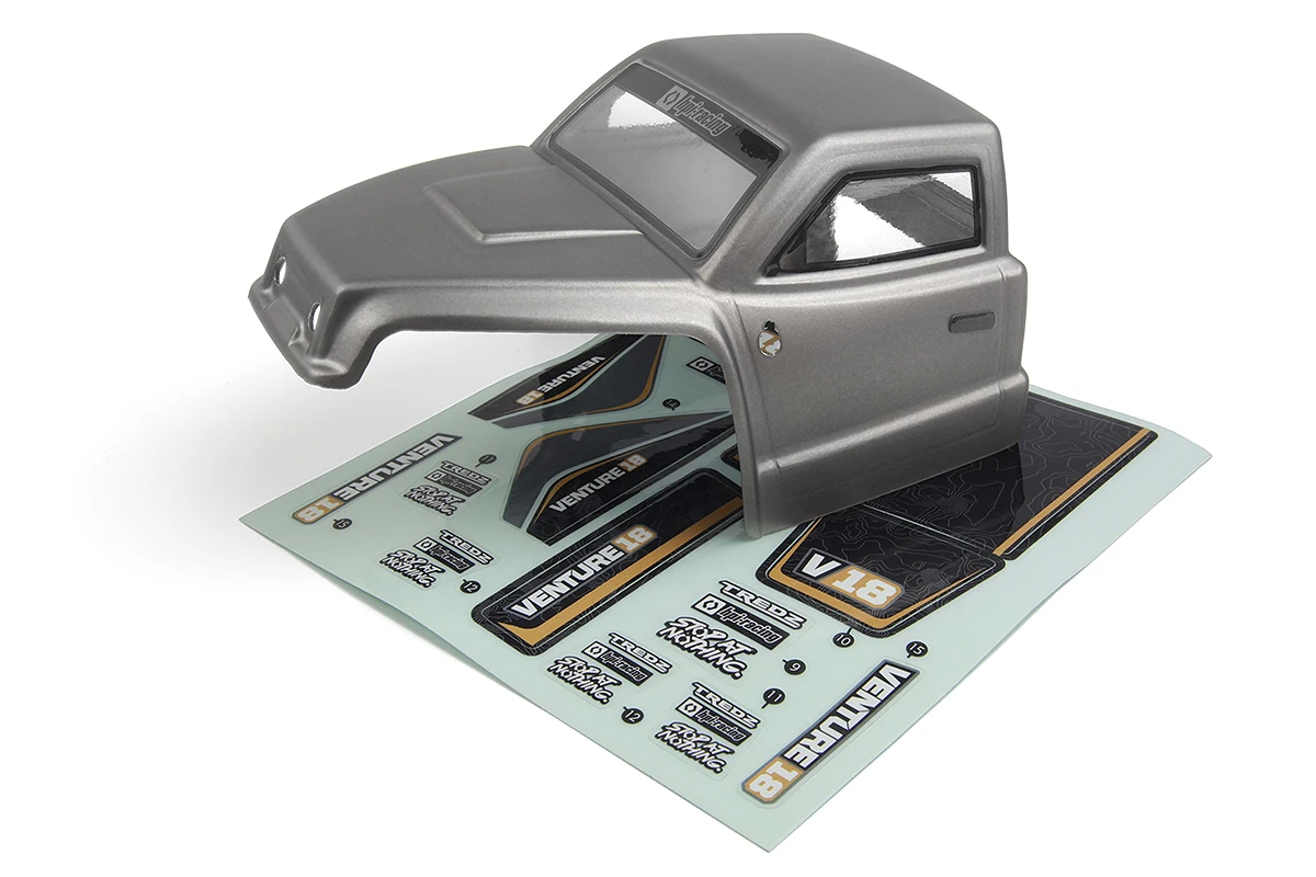 HPI Racing Venture18 CC Ridgeline Painted Body - Gunmetal